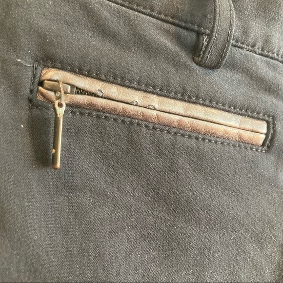 PIKEUR Sz M Rhinestone Logo Full Grip Dress Breeches Embroidered Pocket Pants - Picture 9 of 14